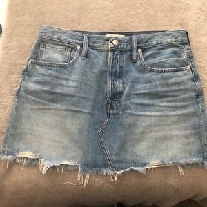 Madewell Denim Skirt